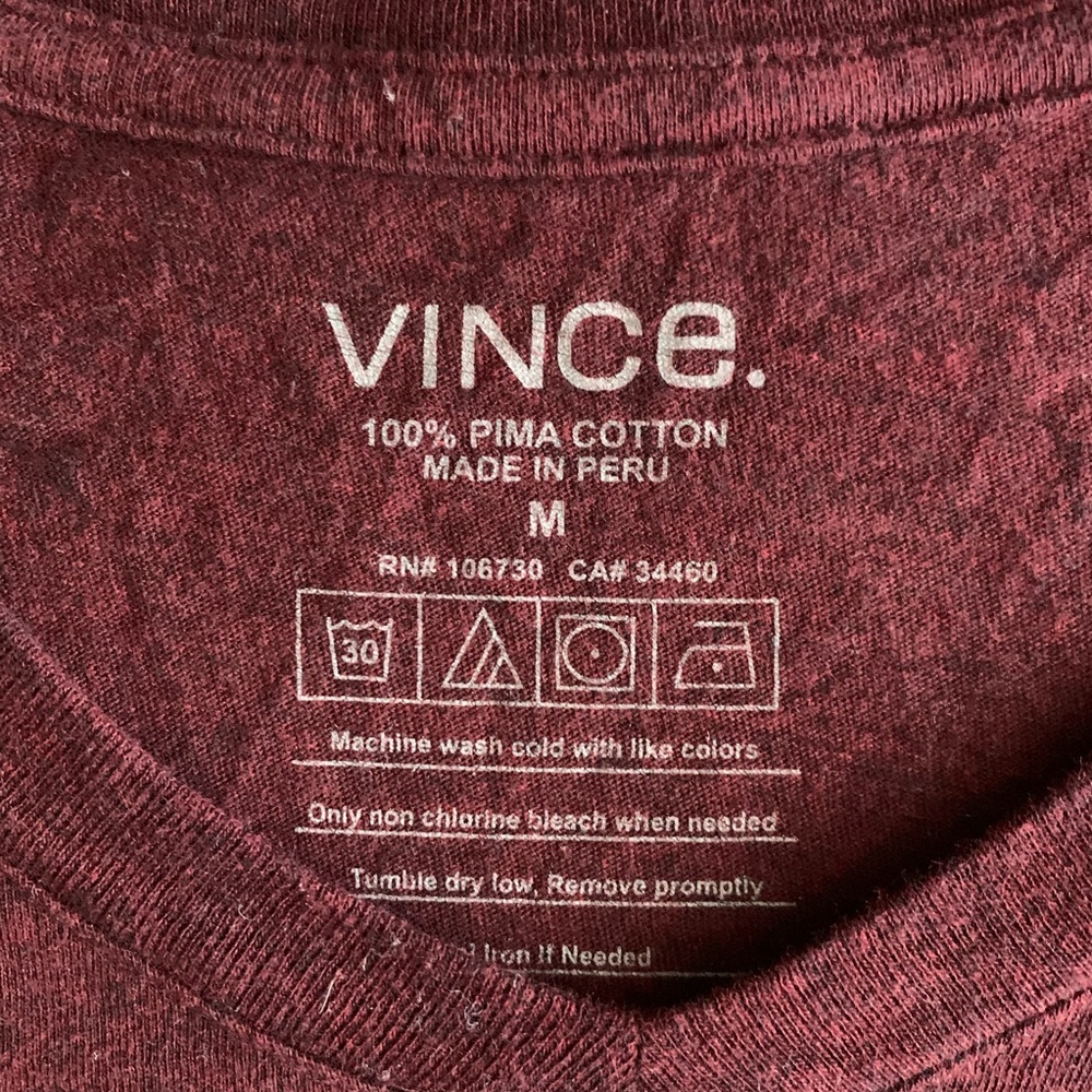 Vince Basic V-Neck Tee - image 5